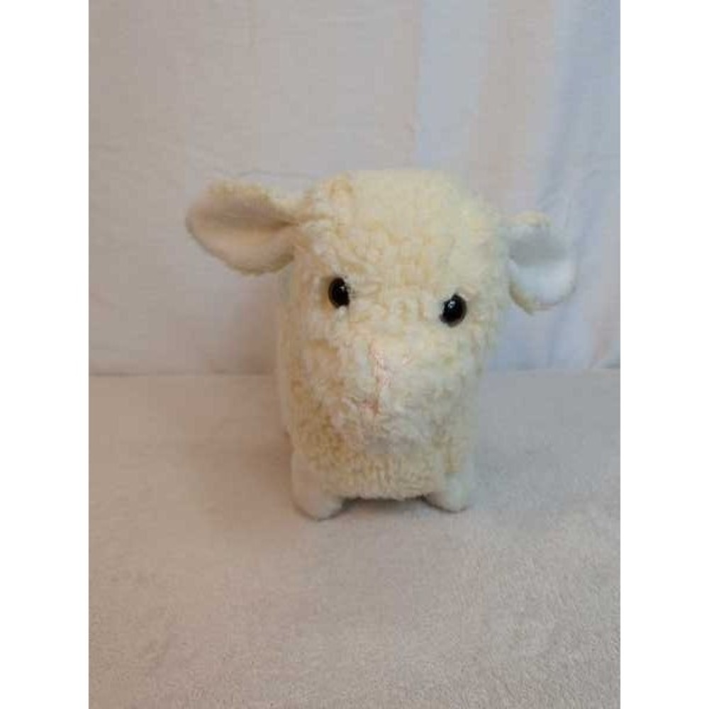 Eden Toys Cream Lamb Plush Stuffed Animal Toy Sherpa Cozy Cute